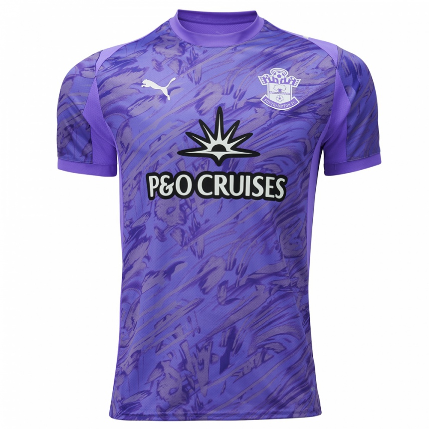 גברים כדורגל ג׳וש ג׳פריז #1 סגול לבן חולצת שוער 2025/26