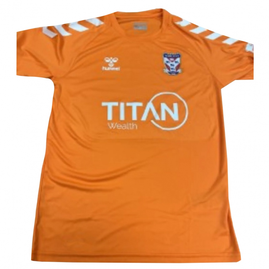 גברים כדורגל Rebecca Sidwell #0 לבן כתום חולצת שוער 2025/26