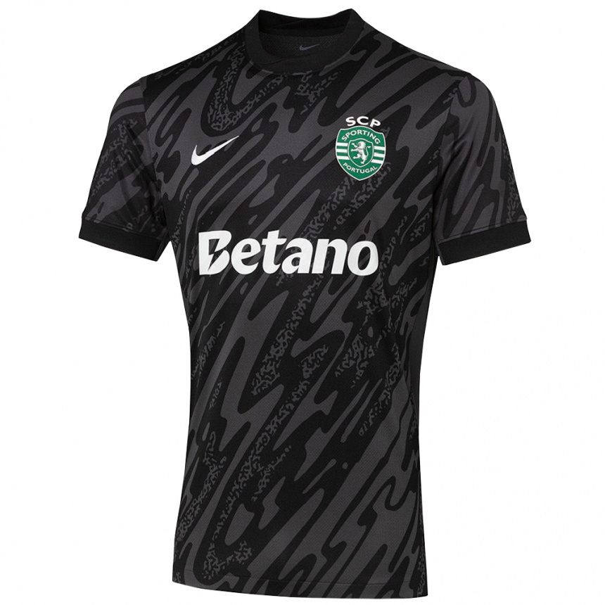 גברים כדורגל פדרו מיגואיס #84 אפור שחור לבן חולצת שוער 2025/26