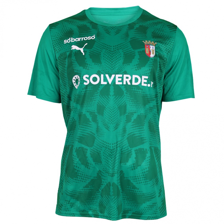 גברים כדורגל רומאריו קוניה #12 ירוק לבן חולצת שוער 2025/26