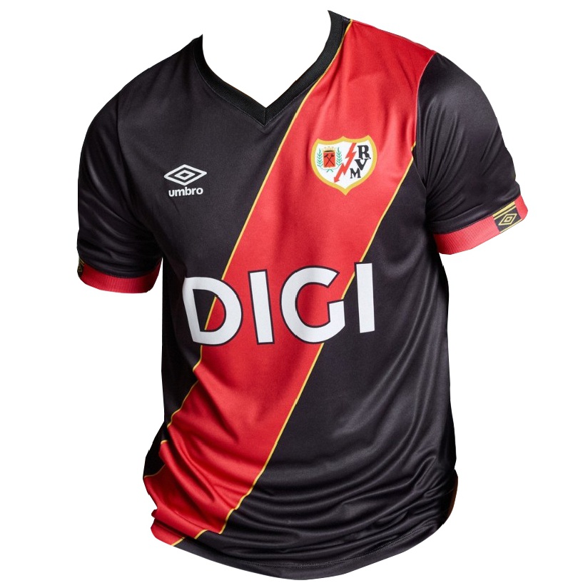 גברים כדורגל Adrián Molina #25 אדום שחור חולצת שוער 2025/26