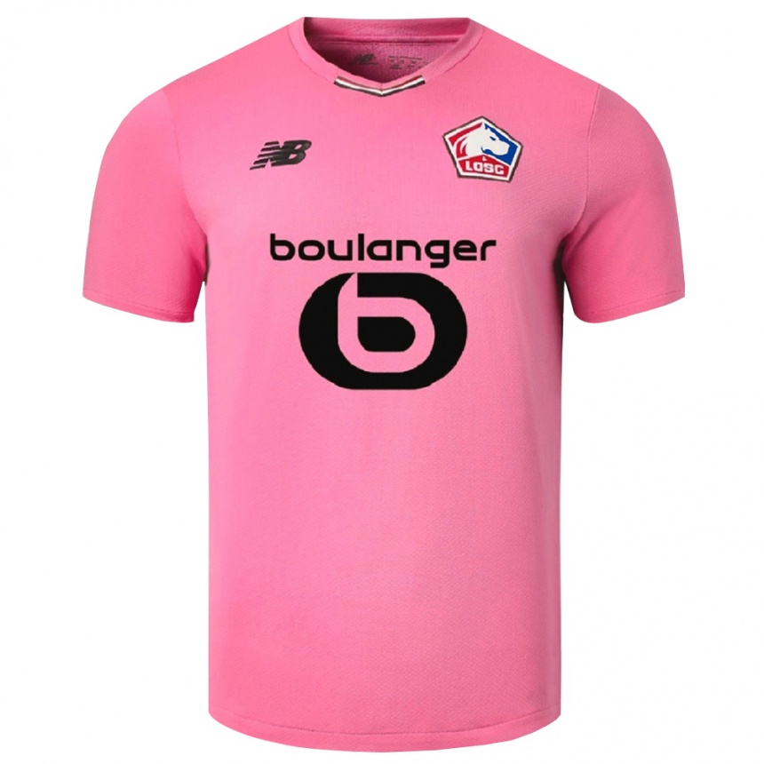 גברים כדורגל אלינה דוואלה #0 ורוד שחור חולצת שוער 2025/26