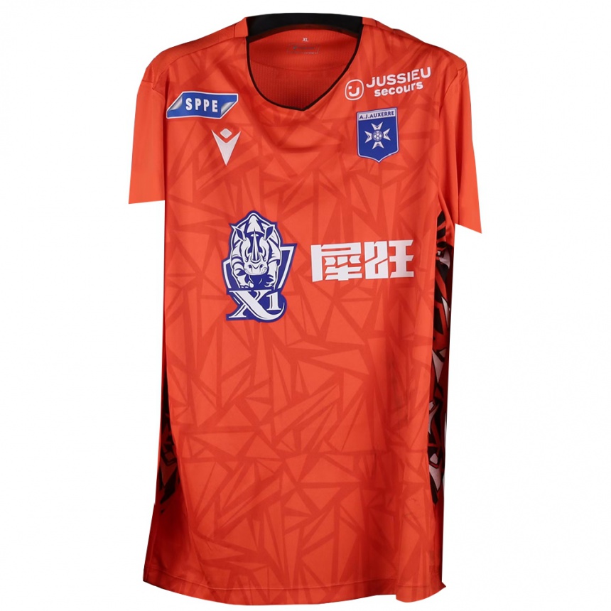 גברים כדורגל Khady Gueye #0 לבן כתום חולצת שוער 2025/26