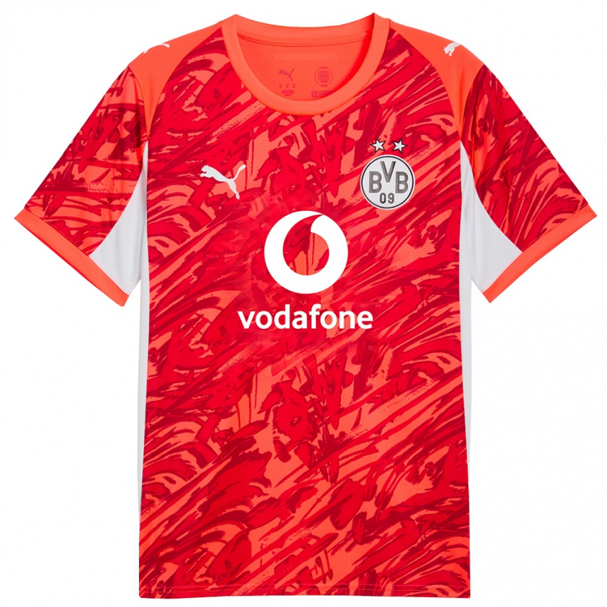 גברים כדורגל גרגור קובל #1 כתום אדום חולצת שוער 2025/26