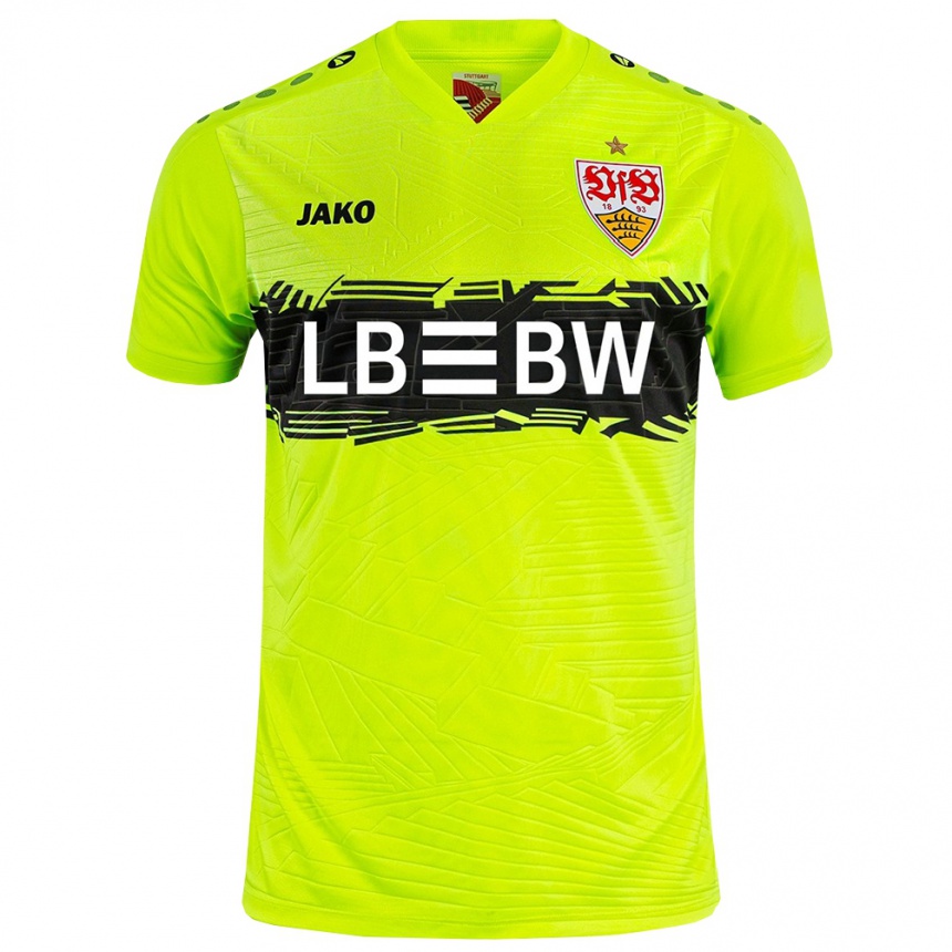 גברים כדורגל רובין דיטריך #23 צהוב ירוק שחור חולצת שוער 2025/26