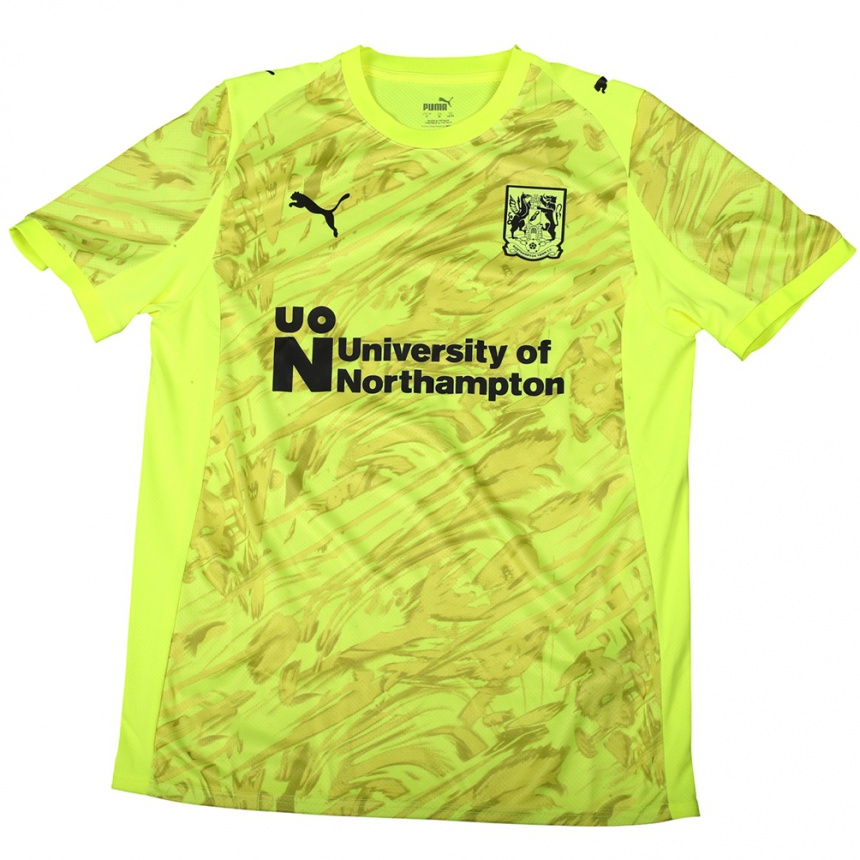 גברים כדורגל לי ברג' #1 ירוק פלורסנט חולצת שוער 2025/26