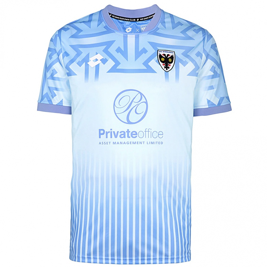 גברים כדורגל ניית׳ן בישופ #1 לבן כחול בהיר חולצת שוער 2025/26