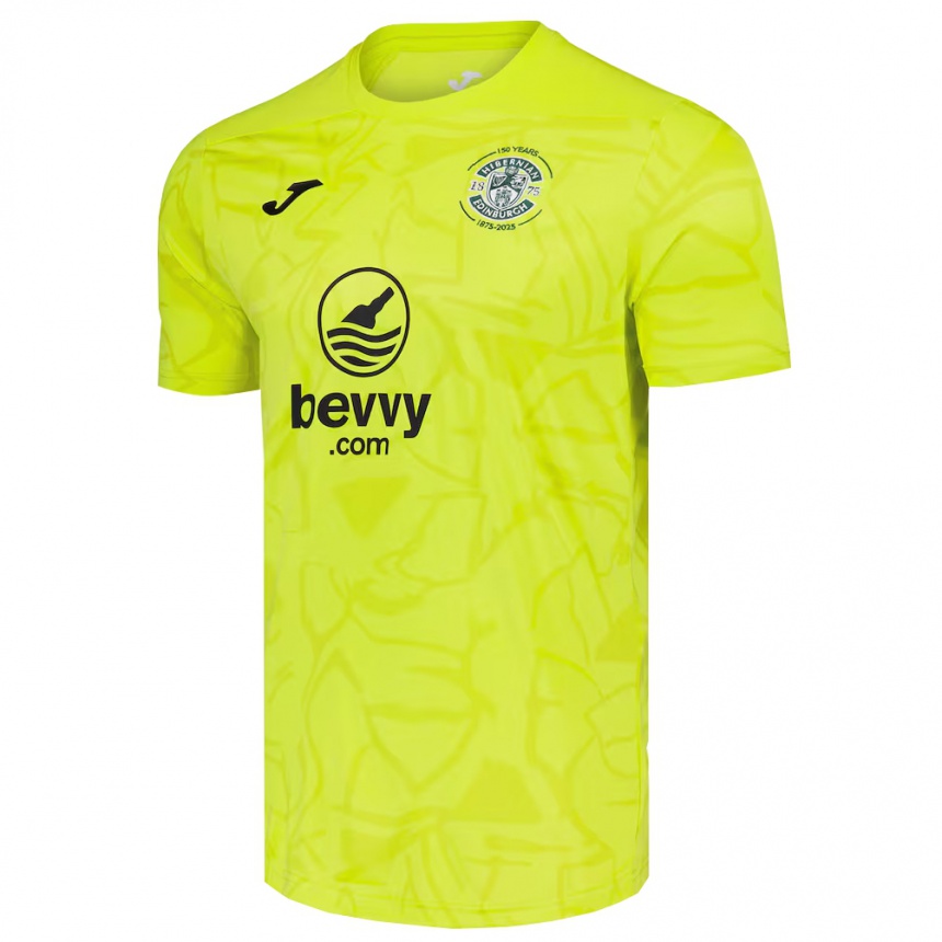 גברים כדורגל מוראי ג'ונסון #31 שחור צהוב חולצת שוער 2025/26