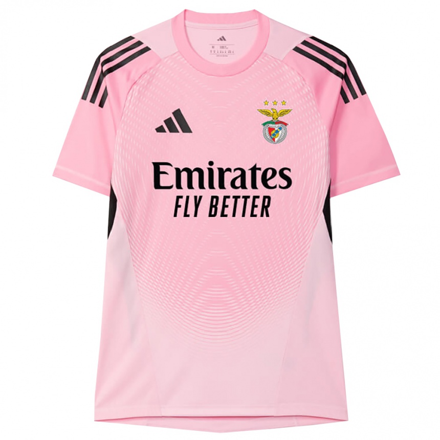 גברים כדורגל Igor Kostenko #0 ורוד שחור חולצת שוער 2025/26