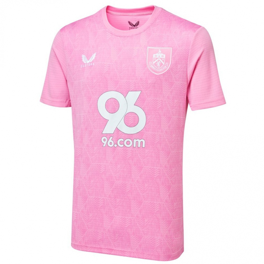 גברים כדורגל צ׳ארלי קספר #1 ורוד לבן חולצת שוער 2025/26