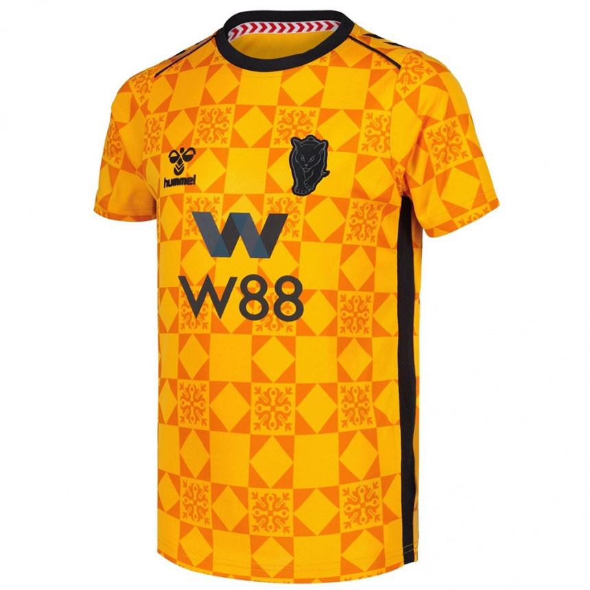 גברים כדורגל איזק אלן #1 צהוב שחור חולצת שוער 2025/26