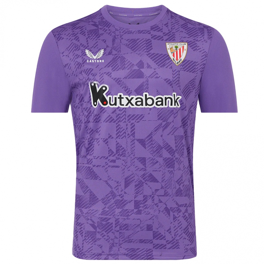 גברים כדורגל זיארה וגה אוריברי #0 סגול לבן חולצת שוער 2025/26