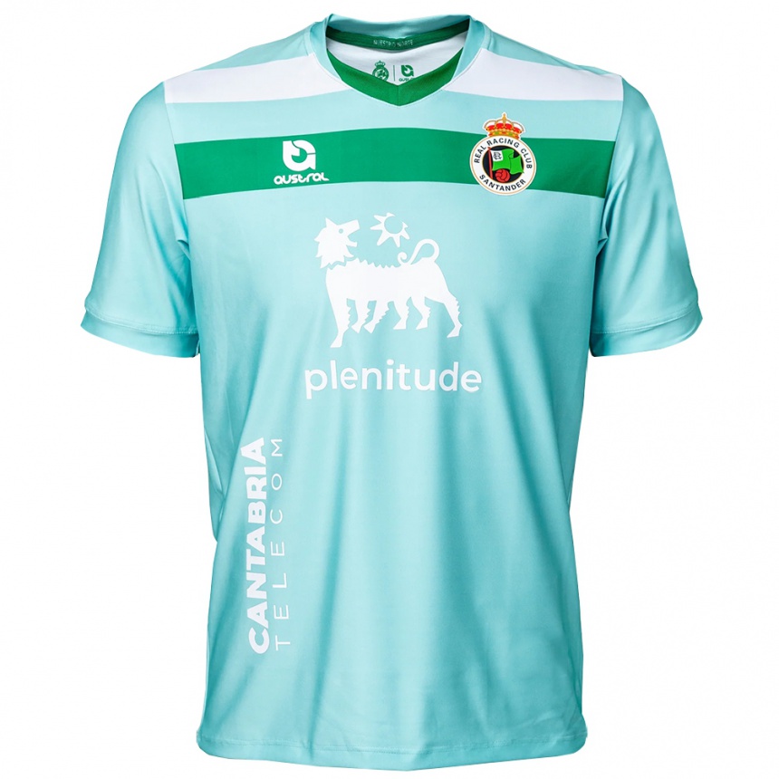 גברים כדורגל Iván Cagigas #30 ציאן בהיר לבן חולצת שוער 2025/26