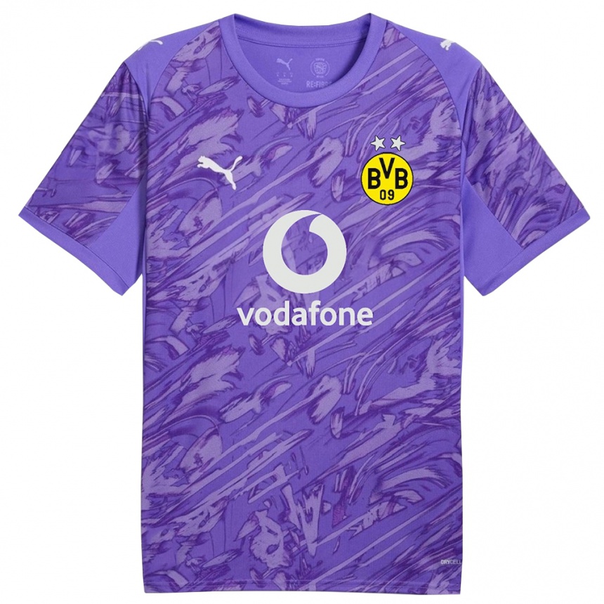 גברים כדורגל Deniese Lichatschow #31 לבן לילך חולצת שוער 2025/26