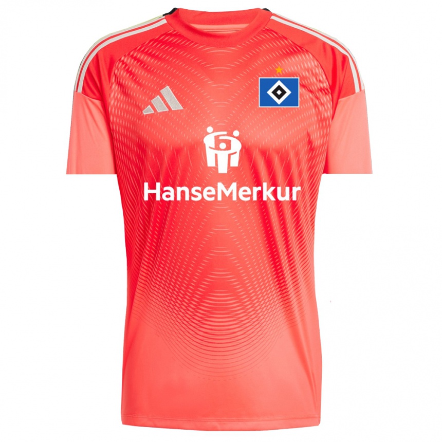גברים כדורגל אינגה שולדט #1 כתום אדום חולצת שוער 2025/26