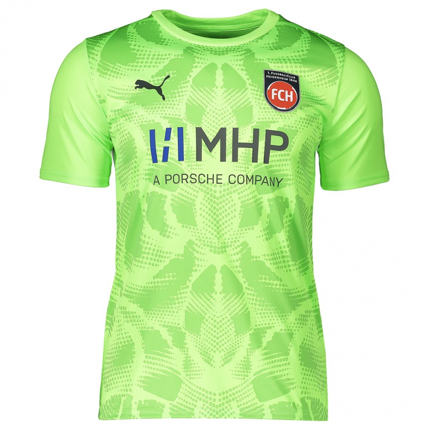 גברים כדורגל Celine Fuchs #12 ירוק בהיר חולצת שוער 2025/26