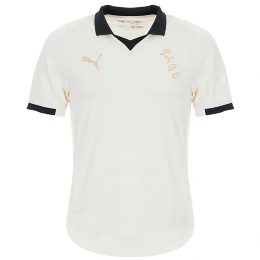 נשים כדורגל Louis Francis #0 לבן פנינה שחור ג'רזי ביתית 2025/26 נשים כדורגל Louis Francis #0 לבן פנינה שחור ג'רזי ביתית 2025/26