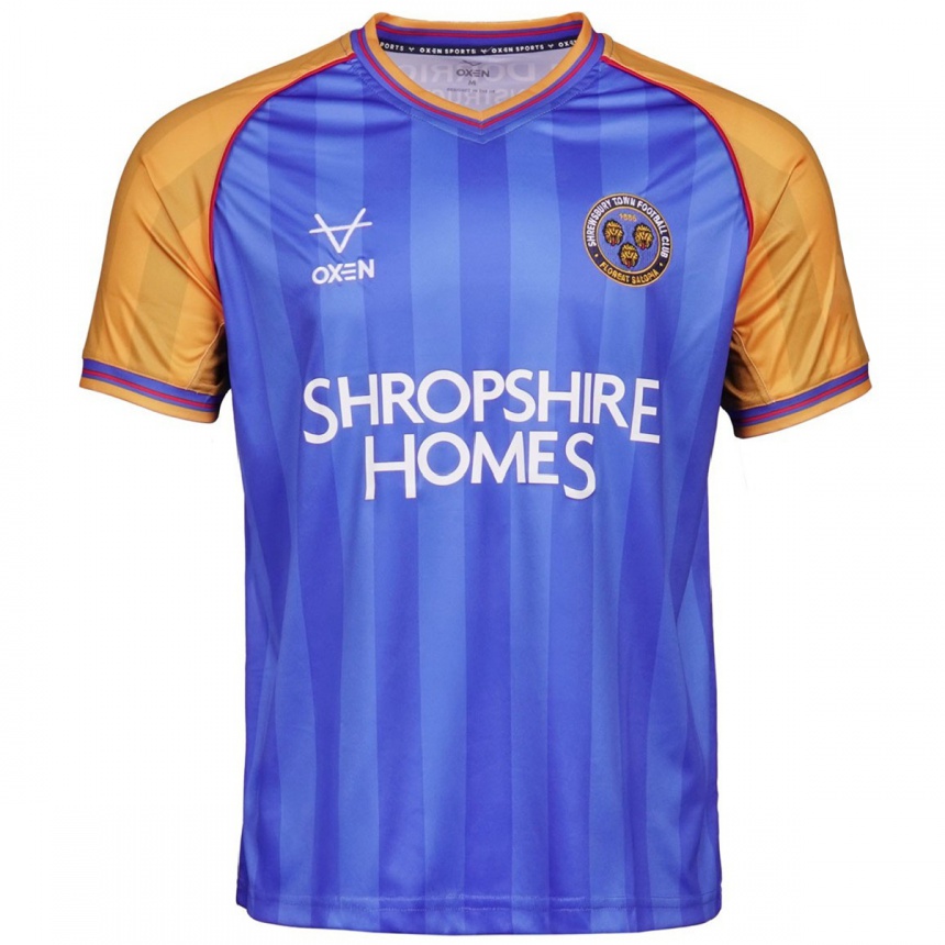 נשים כדורגל George Lloyd #9 כחול כתום ג'רזי ביתית 2025/26 נשים כדורגל George Lloyd #9 כחול כתום ג'רזי ביתית 2025/26