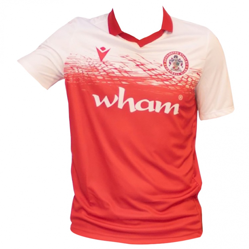 נשים כדורגל Devon Matthews #17 אדום לבן ג'רזי ביתית 2025/26