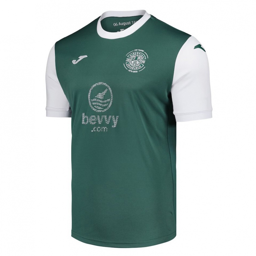 נשים כדורגל אוון קאלדר #14 ירוק לבן ג'רזי ביתית 2025/26