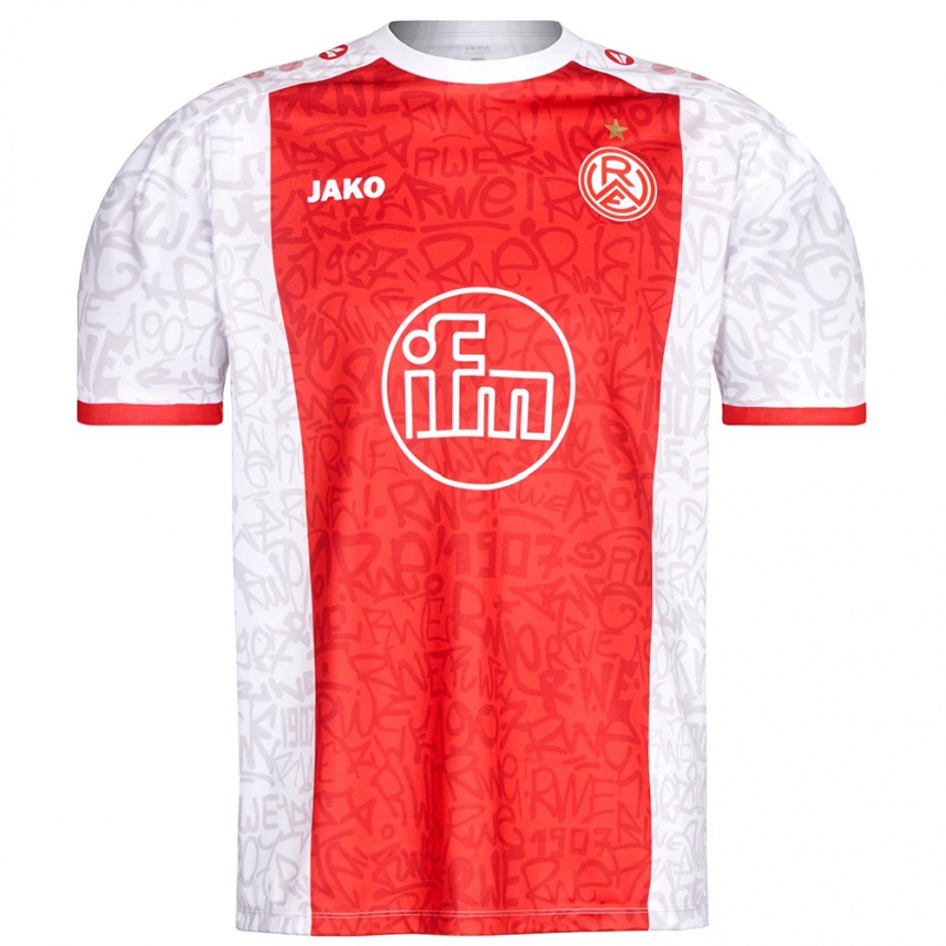 נשים כדורגל מאלטה ברינינג #25 לבן אדום ג'רזי ביתית 2025/26