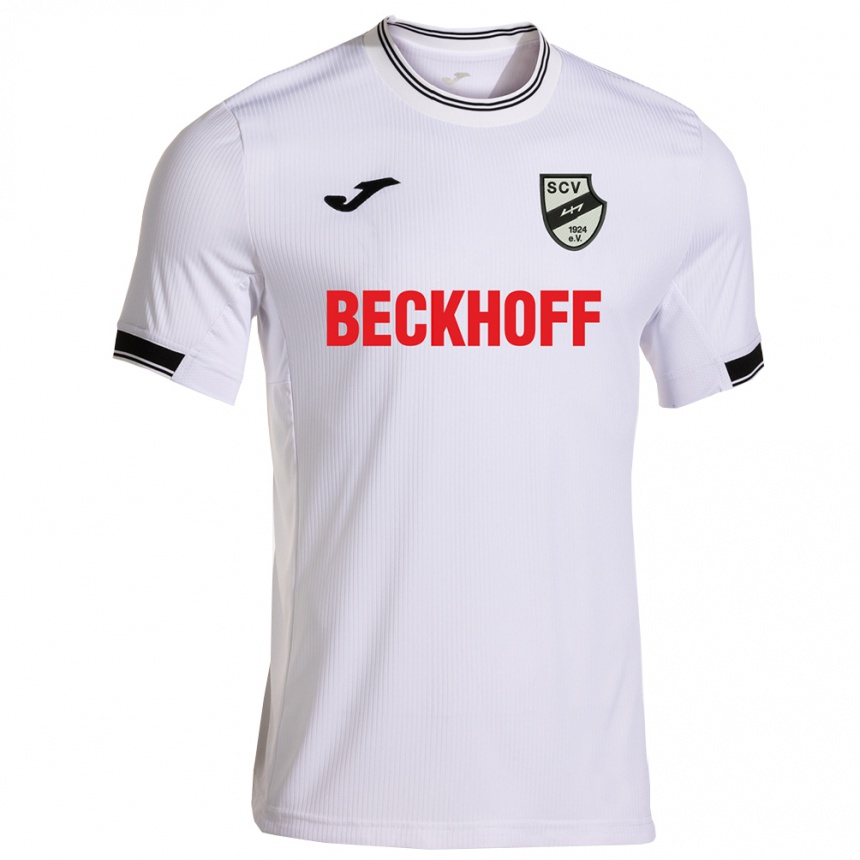 נשים כדורגל מרלון זכריאס #40 לבן אדום ג'רזי ביתית 2025/26