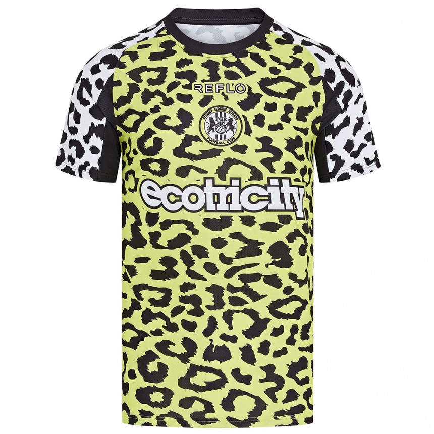 נשים כדורגל אברהם קאנו #32 צהוב פלואורסצנטי ג'רזי ביתית 2025/26