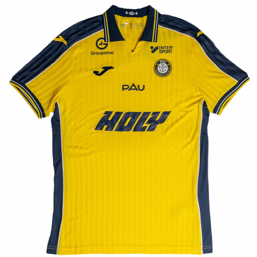 נשים כדורגל Giovani Versini #10 צהוב כחול נייבי ג'רזי ביתית 2025/26 נשים כדורגל Giovani Versini #10 צהוב כחול נייבי ג'רזי ביתית 2025/26