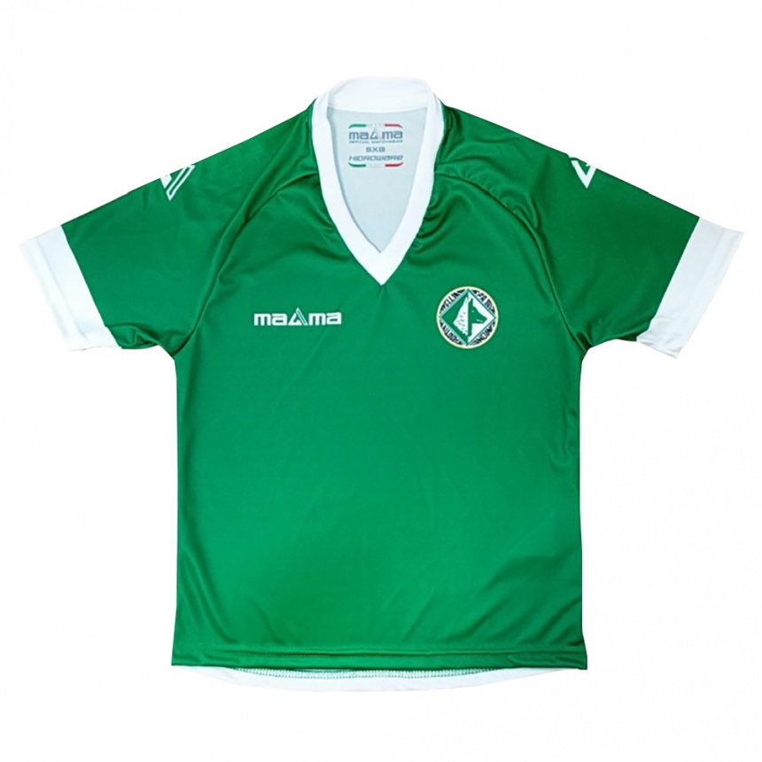 נשים כדורגל מתאו מרצ'יסאנו #28 ירוק לבן ג'רזי ביתית 2025/26 נשים כדורגל מתאו מרצ'יסאנו #28 ירוק לבן ג'רזי ביתית 2025/26