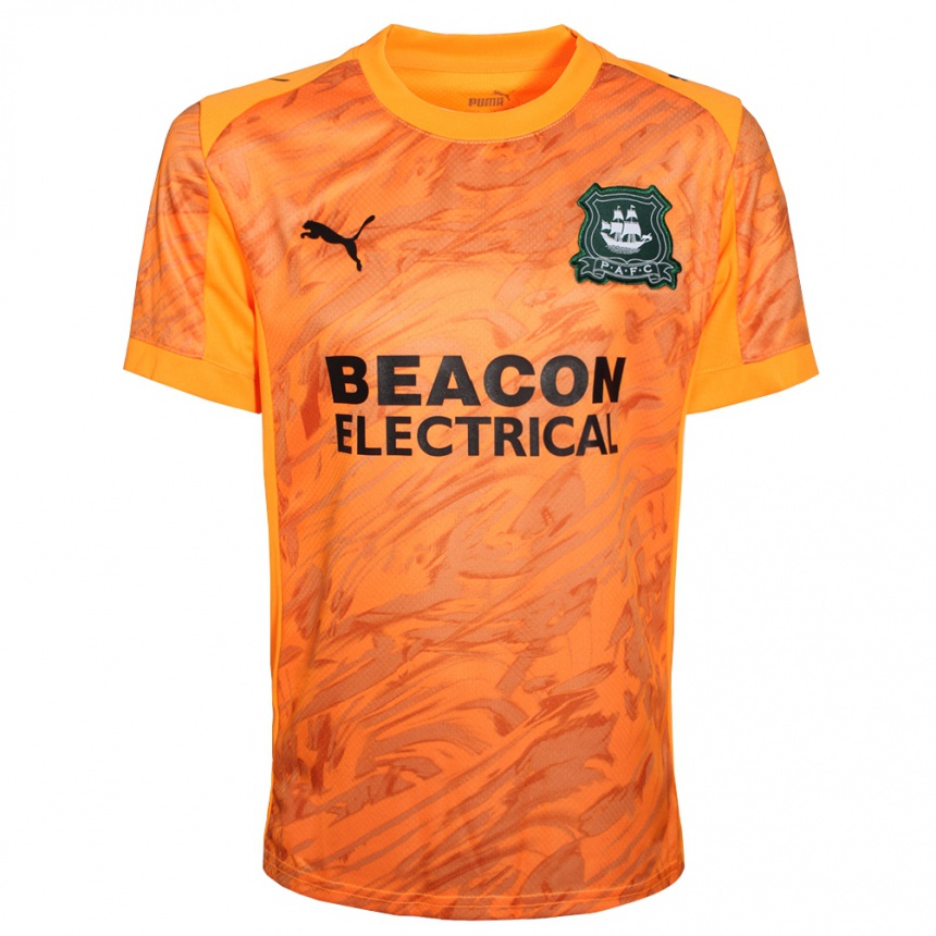 נשים כדורגל Leo McCormick #23 שחור כתום חולצת שוער 2025/26