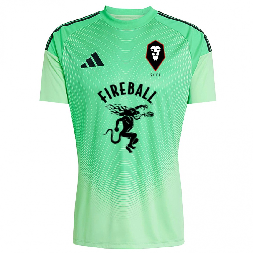 נשים כדורגל מארק הווארד #33 שחור ירוק בהיר חולצת שוער 2025/26