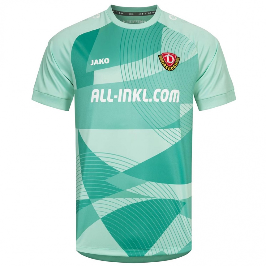 נשים כדורגל Tristan Thiede #13 ירוק בהיר לבן חולצת שוער 2025/26