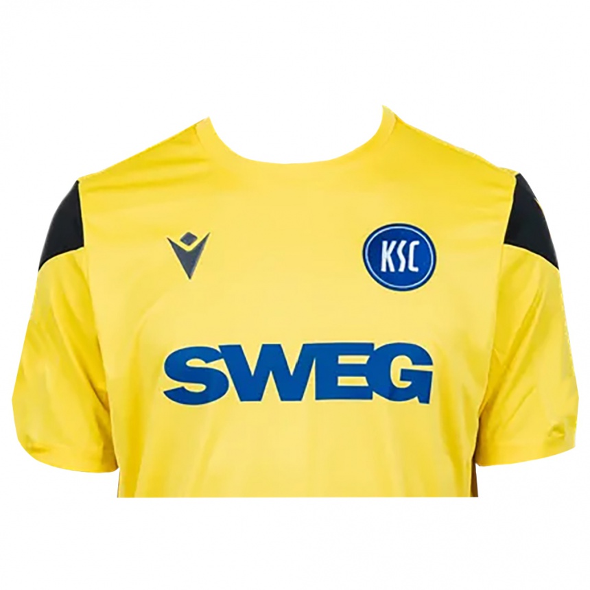 נשים כדורגל רובין הימלמן #30 צהוב שחור חולצת שוער 2025/26