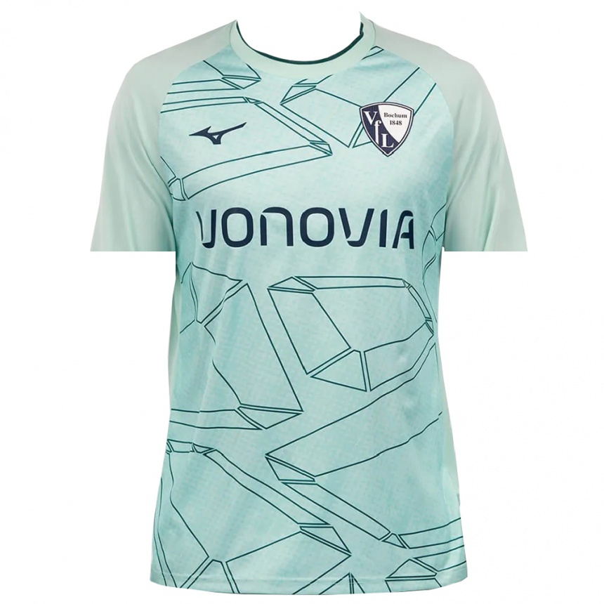 נשים כדורגל בנג׳מין בוסמן #18 ציאן-כחול חולצת שוער 2025/26