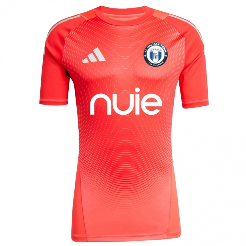 נשים כדורגל Nathaniel Ford #12 אדום כתום חולצת שוער 2025/26