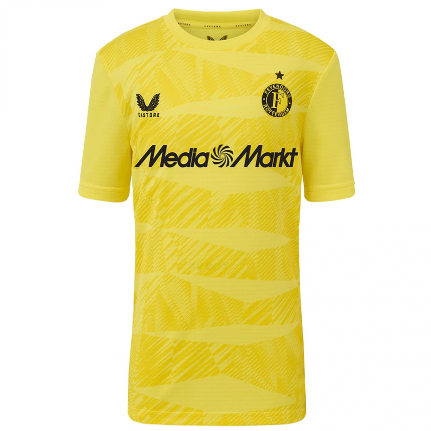 נשים כדורגל ליאם בוסין #39 צהוב שחור חולצת שוער 2025/26 נשים כדורגל ליאם בוסין #39 צהוב שחור חולצת שוער 2025/26