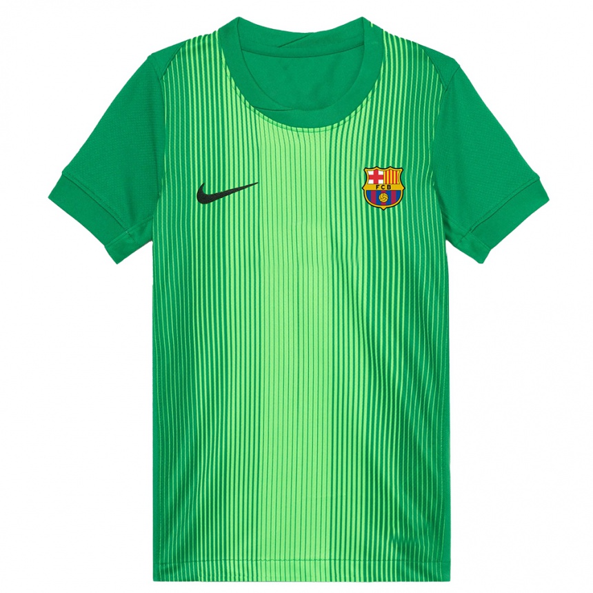 נשים כדורגל Eldar Taghizada #1 ירוק שחור חולצת שוער 2025/26