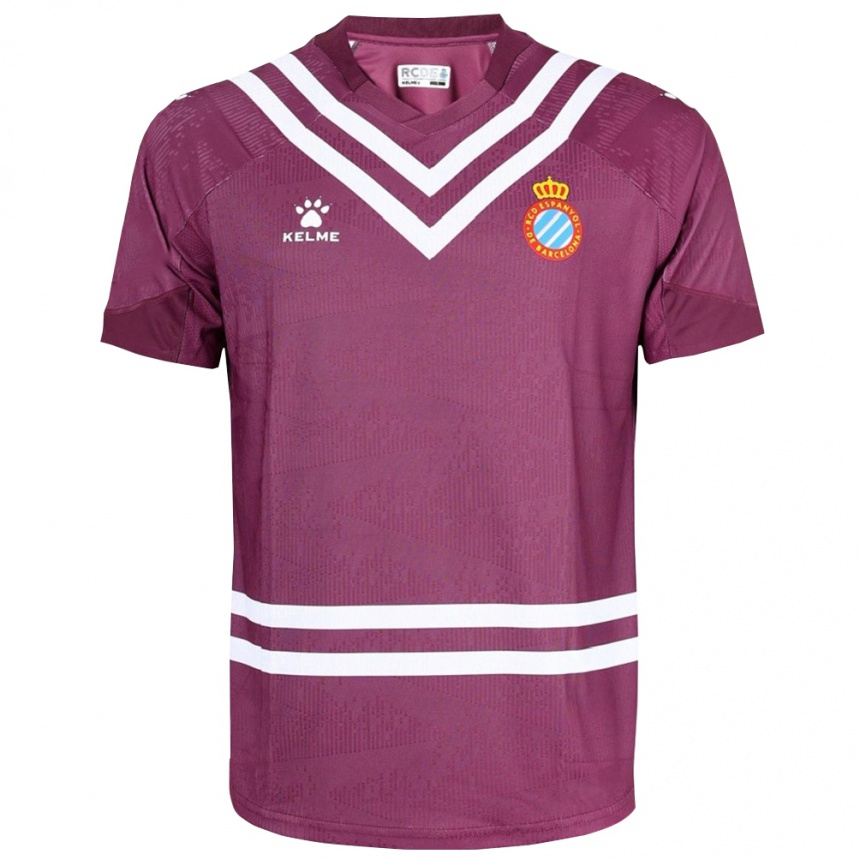 נשים כדורגל אנחל פורטוניו #33 בורדו לבן חולצת שוער 2025/26