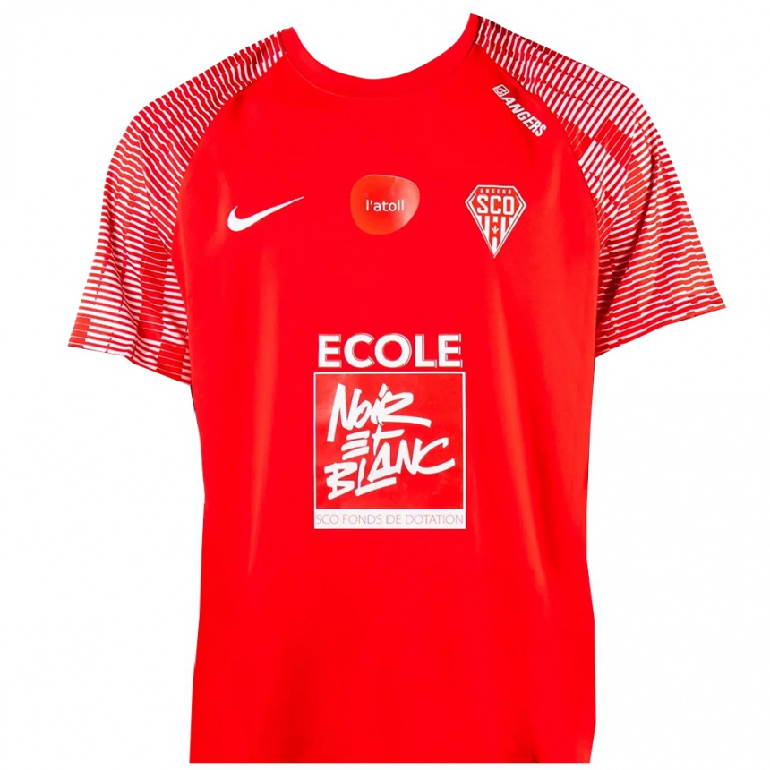 נשים כדורגל אנזו סוטראו #1 אדום לבן חולצת שוער 2025/26