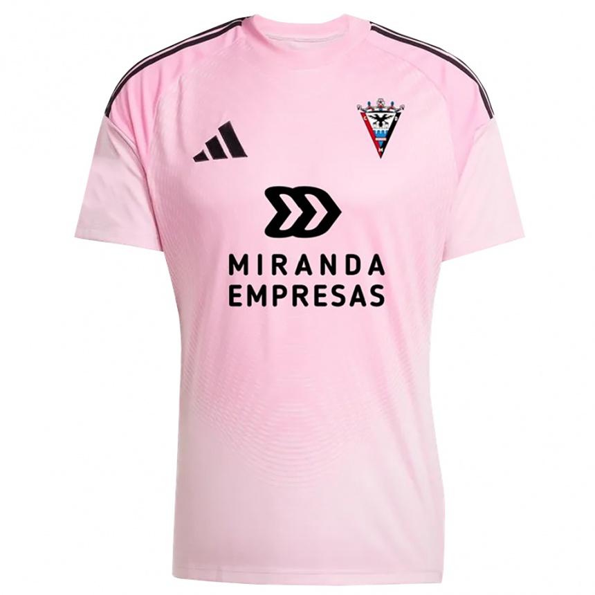 נשים כדורגל Juanpa Palomares #13 ורוד שחור חולצת שוער 2025/26