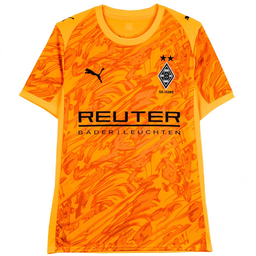 נשים כדורגל Joshua Thimm #1 שחור צהוב כתום חולצת שוער 2025/26