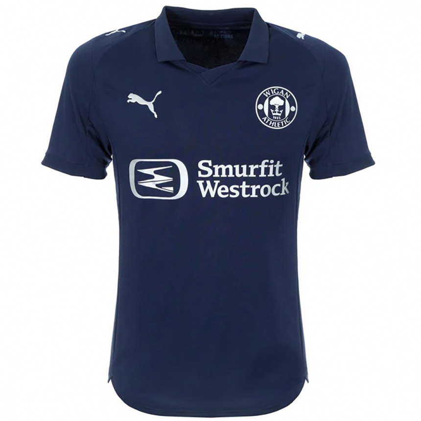 נשים כדורגל איזק מבאיה #2 כחול נייבי לבן הרחק ג'רזי 2025/26 נשים כדורגל איזק מבאיה #2 כחול נייבי לבן הרחק ג'רזי 2025/26