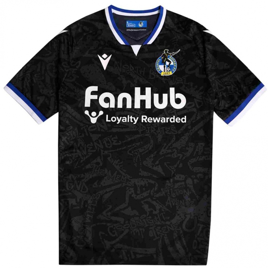 נשים כדורגל Jack Hunt #32 שחור לבן הרחק ג'רזי 2025/26 נשים כדורגל Jack Hunt #32 שחור לבן הרחק ג'רזי 2025/26