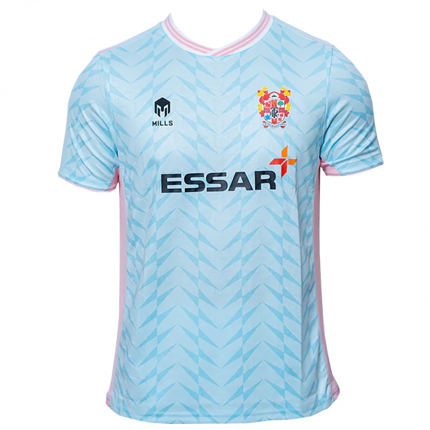נשים כדורגל אית'ן בריסטו #23 תכלת ורוד הרחק ג'רזי 2025/26 נשים כדורגל אית'ן בריסטו #23 תכלת ורוד הרחק ג'רזי 2025/26