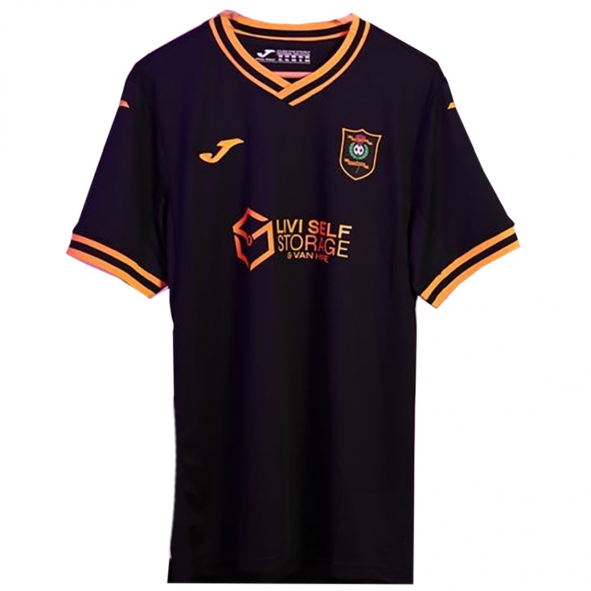 נשים כדורגל Mya Goodman #3 שחור צהוב הרחק ג'רזי 2025/26 נשים כדורגל Mya Goodman #3 שחור צהוב הרחק ג'רזי 2025/26