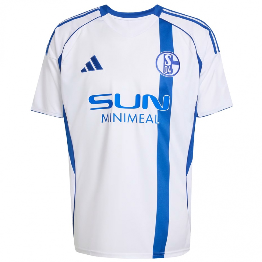 נשים כדורגל Nedzhib Hadzha #15 לבן כחול הרחק ג'רזי 2025/26 נשים כדורגל Nedzhib Hadzha #15 לבן כחול הרחק ג'רזי 2025/26