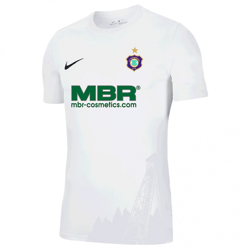 נשים כדורגל פסקל פאלמן #17 לבן ירוק הרחק ג'רזי 2025/26