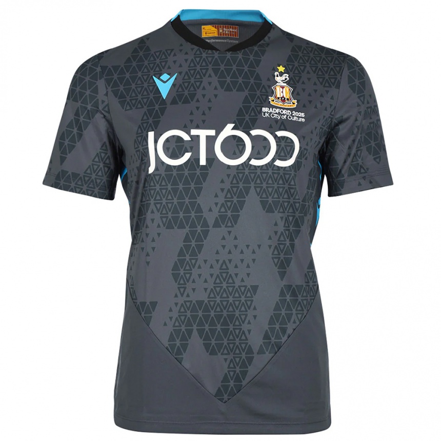 נשים כדורגל Sam Walker #1 אפור שחור חולצת שוער 2025/26