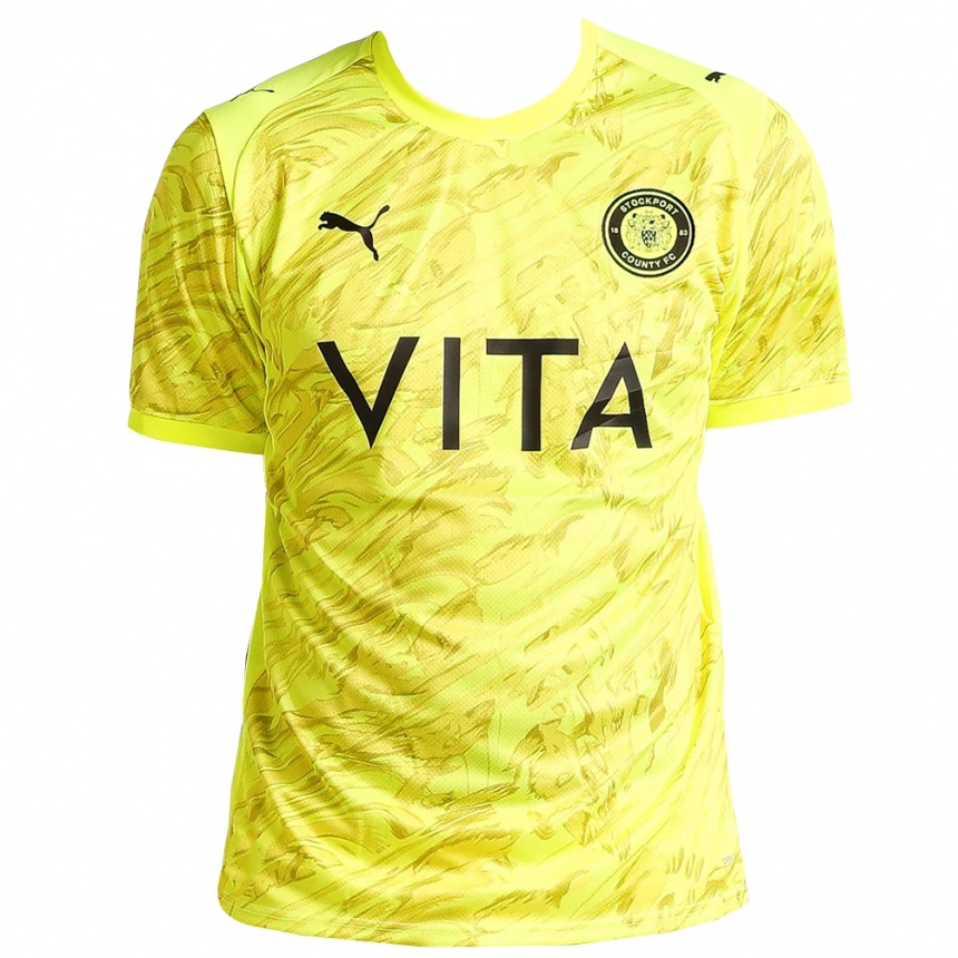 נשים כדורגל Cian O'Shea #58 שחור צהוב חולצת שוער 2025/26 נשים כדורגל Cian O'Shea #58 שחור צהוב חולצת שוער 2025/26