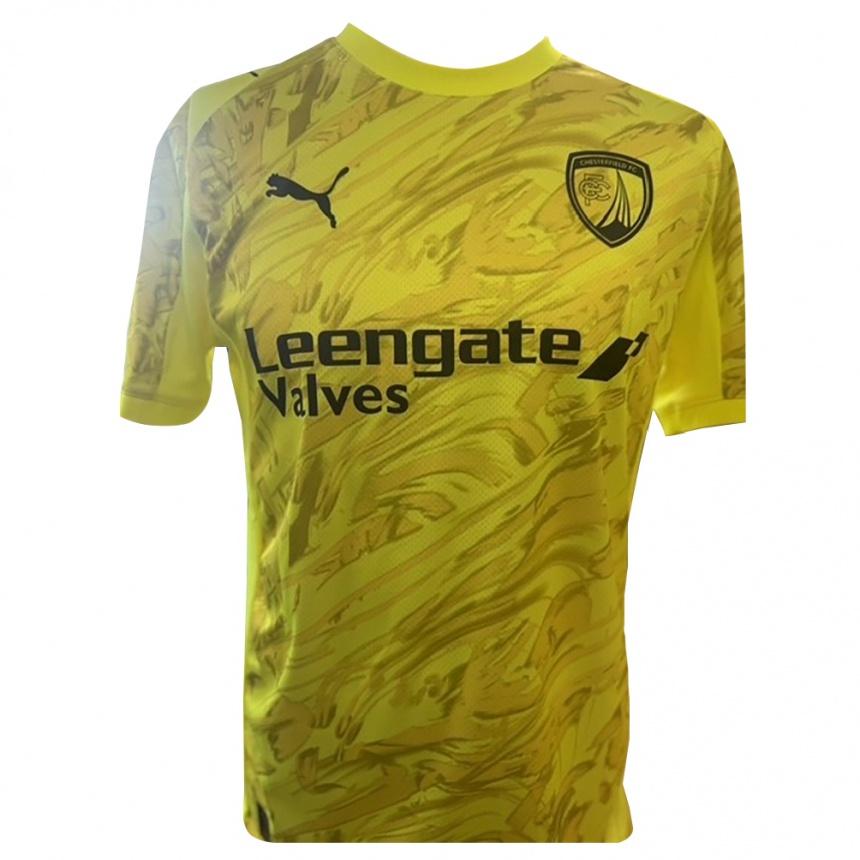 נשים כדורגל Ryan Boot #23 שחור צהוב חולצת שוער 2025/26